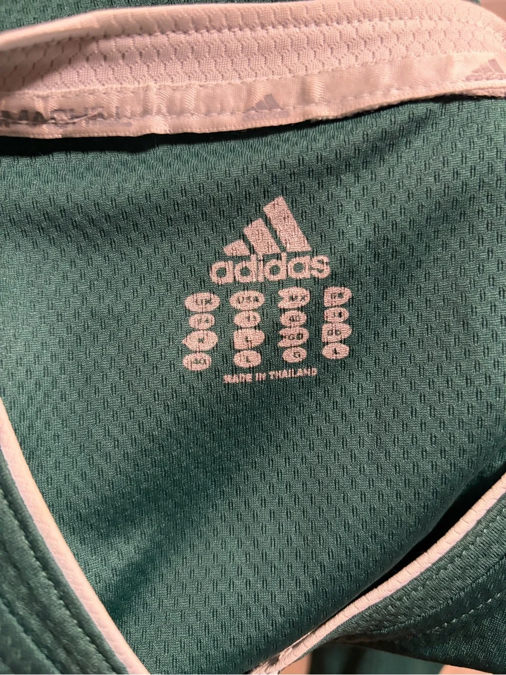 adidas Green Mexico National Team Soccer Jersey with White Stripes